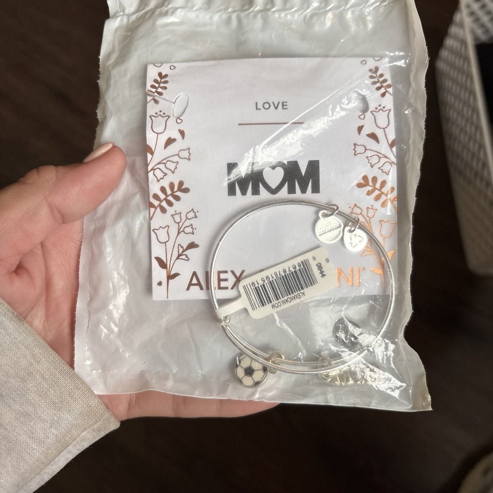 Alex and Ani soccer mom bracelet Brand New Charm